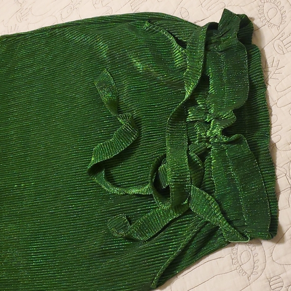 PREMME metallic green skirt! - Picture 8 of 8